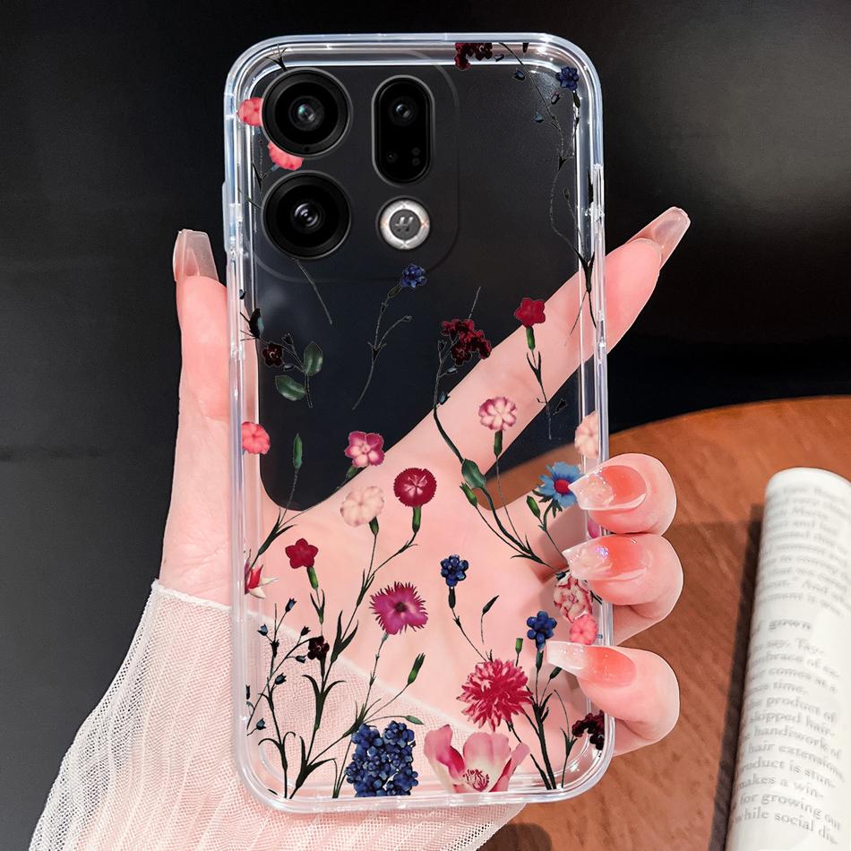 Чехол для телефона Oppo Find X9 Pro Уникальный стиль Мягкий ТПУ Прозрачный Силикон Легкая Защитная Крышка Для Oppo Find X 9 Защитный Корпус