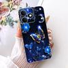 Чехол для Realme Note 80 4G RMX5388 Милый Кот Цветы Рисованный Чехол Мягкий Силиконовый Чехол Для Realme Note 80 Note80 Задняя Крышка Fundas