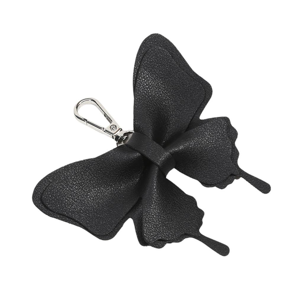 Милый бант искусственная кожа кулон брелок бабочка узел анти-потеря брелок сумка рюкзак орнамент украшение