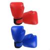 2 Pair Adult Kids PU Leather Kick Boxing Gloves Training Punching Heavy Bag MMA Muay Thai