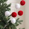 Simulated Xmas Tree Decorations Flocking Lollipop Christmas Flowers  Christmas Tree Decoration