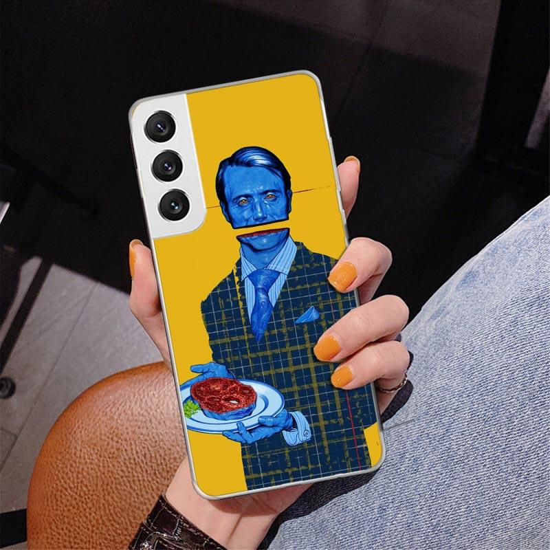 Чехол для телефона с изображением Ганнибала для Samsung Galaxy S24 S25 Edge S26 Ultra S23 S22 S21 Plus S20 FE + Чехол с персонализированной печатью Galaxy S2