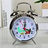 Retro Nostalgic Metal Movement Creative Alarm Clock Super Loud Horseshoe Watch Mechanical Old-fashioned