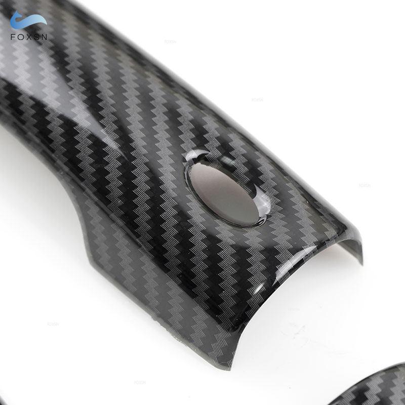 Карбоновая текстура, накладка на наружную дверную ручку автомобиля, аксессуары для Renault MEGANE 3 2008 2009 2010 2011 2012 2013 2014 2015