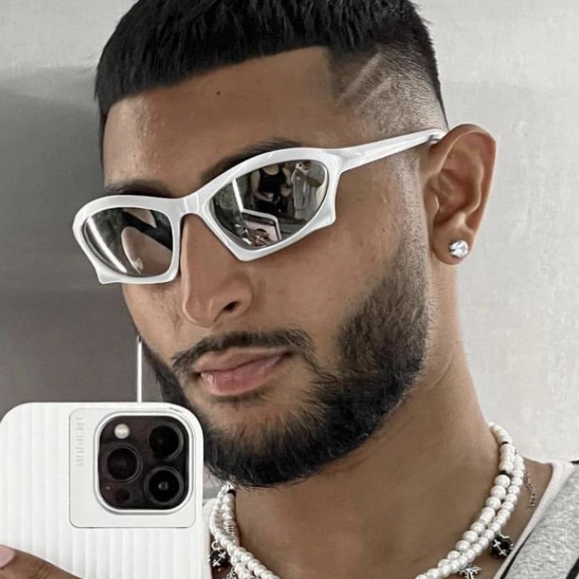 Новое поступление Y2K солнцезащитные очки для женщин мужчин винтажные клубные хип-хоп панк солнцезащитные очки тренд женские мужские унисекс очки