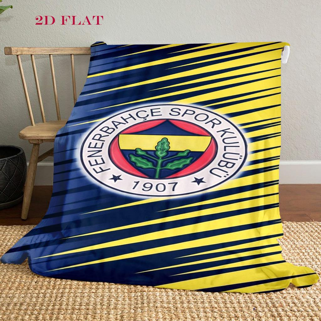 Fenerbahçe Legacy: Passion blanket Suitable for all seasons Soft and comfortable sheet Office rest blanket Outdoor plush blanket