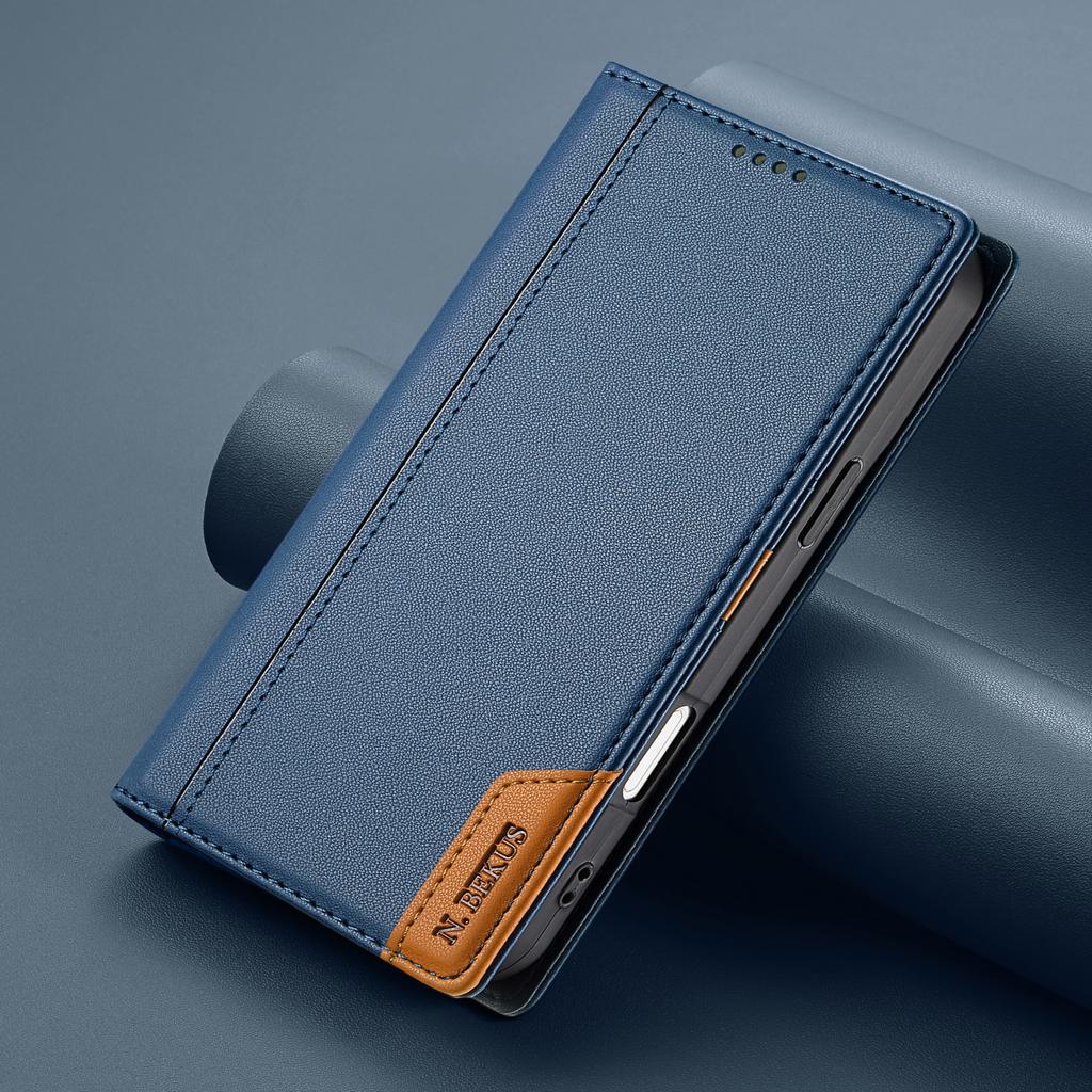 Чехол-кошелек для iPhone 17 Pro Max 16 Plus 16E 15 14 13 12 11 из ПУ кожи с блокировкой RFID, держатель для карт, задняя крышка