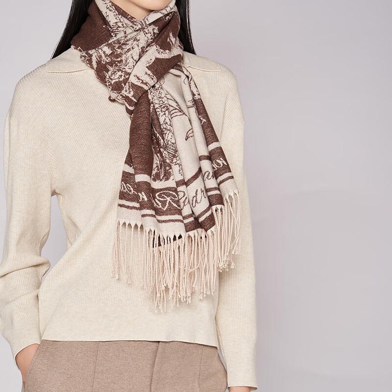 New Chinese Style Jacquard Scarf Shawl Gift Box