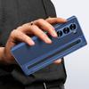 Suitable for Galaxy Z Fold 7/6/5/4 Phone Case WIth Touch Pen&Pen Slot, Full Protector Magnetic Hinge Cover with Glass Film