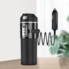 Car Heating Cup Kettle LCD Display Travel Coffee Mug Electric Heat Water for School