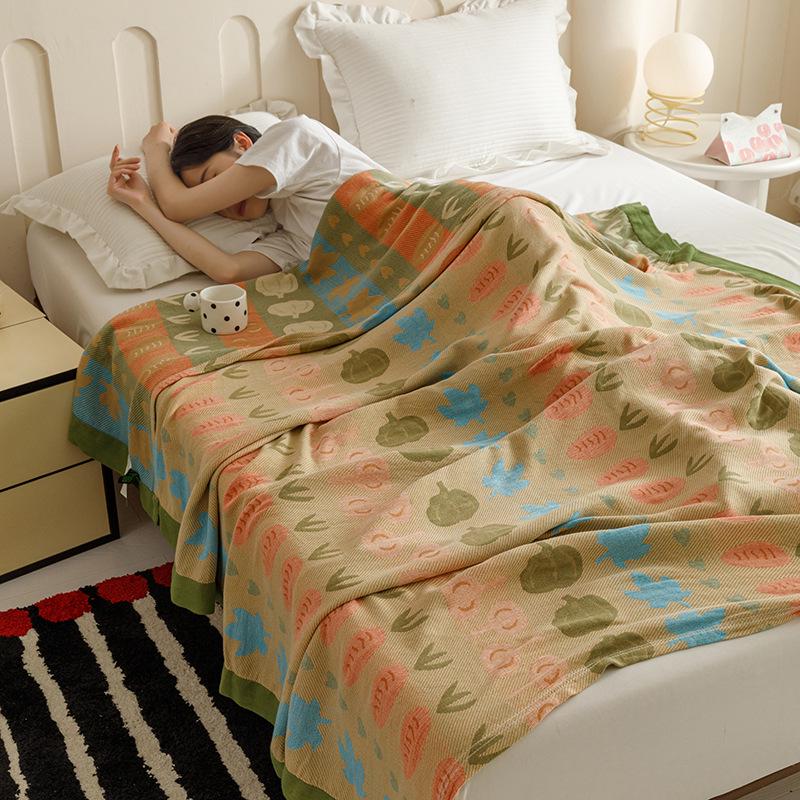 Легкое летнее одеяло из бамбуково-хлопковой марли