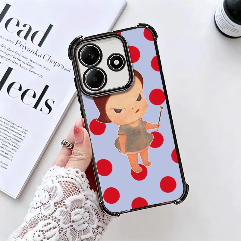 Y-Yoshitomo Nara Мягкий чехол для телефона для Xiaomi Redmi Note 14 15 Pro Plus 13 12 11S 11T 5G 10 9S 9 Покрытие Защита от падения Fundas