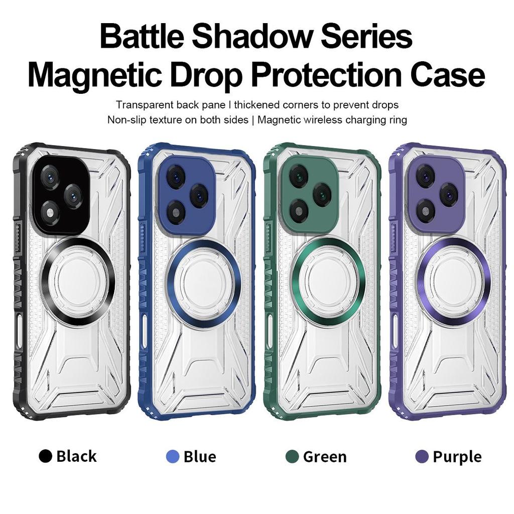 Чехол для телефона серии Battle Shadow для HONOR 400 Lite, противоударный, защитный от падений
