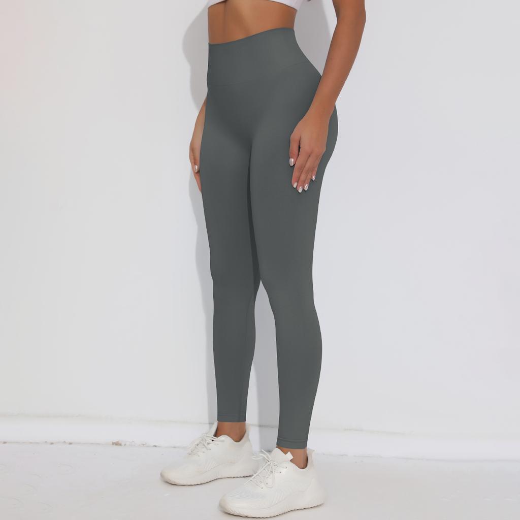 Леггинсы для йоги Bubble Butt, бесшовные спортивные штаны для женщин, эластичный трикотаж с высокой талией, фитнес-лосины