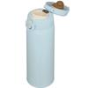 Thermos Водяной вакуумный изолированный мобильный пылезащитный съемный носик для легкого использования, ультралегкий и компактный, из нержавеющей стали, для тепла и холода, DTB бутылка, кружка, 500 мл,