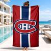 Пляжное полотенце хоккейной команды Canadiens, Супермягкая микрофибра, Идеальный подарок для нее/него, на день рождения, для бассейна, пляжа, путешествий, Декор для пляжной вечеринки
