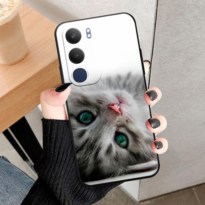 Чехол для телефона VIVO Y19S 4G Мягкий силиконовый задний чехол Coque Для VIVO Y 19 S Чехлы Черный TPU Ударопрочный Fundas Оболочка Y19S Capa