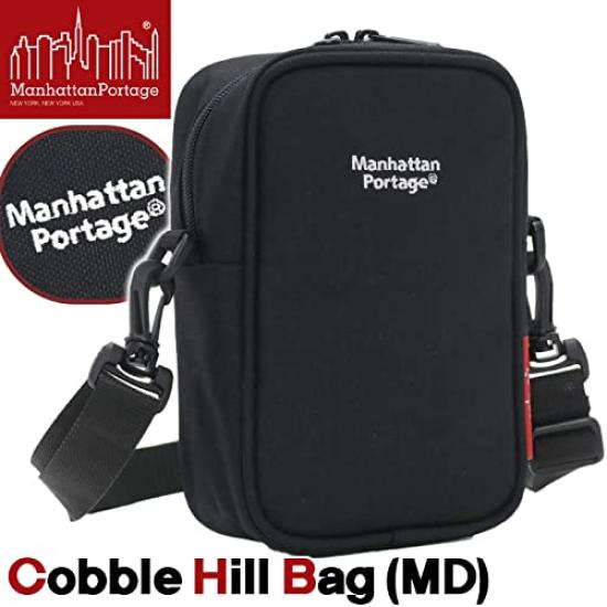 Genuine Shoulder Bag Cobble Hill Bag Black [Manhattan Portage] [Official] (MD)