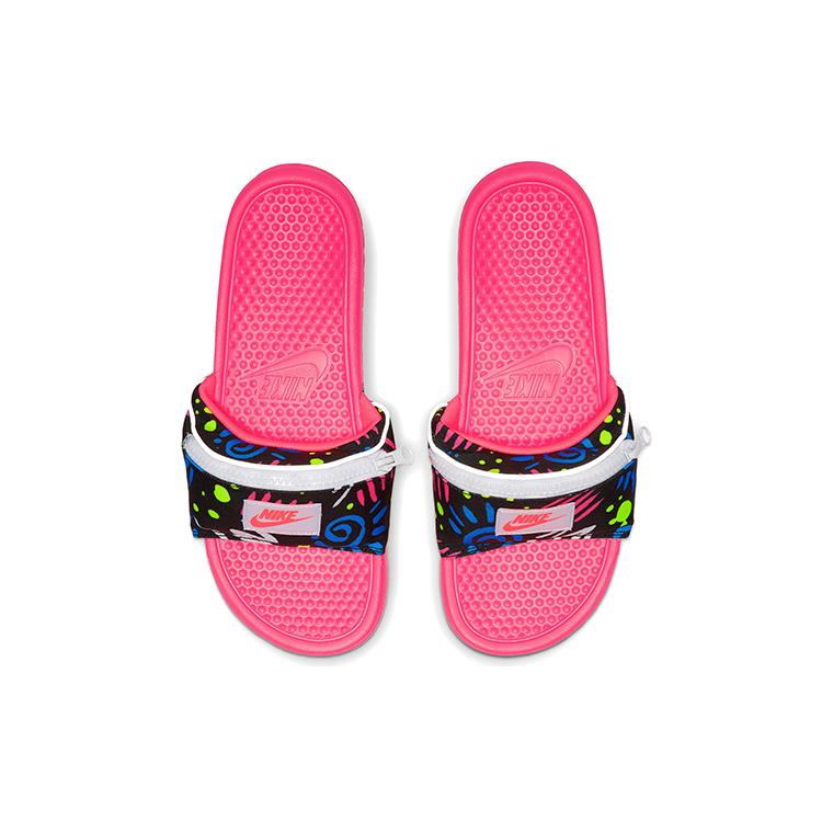 Nike Сумка-пояс Benassi Jdi Print Slide Неоновая CJ2967-600