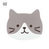 Non-slip Cat Shaped Silicone Cup Mat Holder Coffee Tea Drinks Cartoon Coaster Hot Drink Stand Kitchen Insulated Pad Accessories