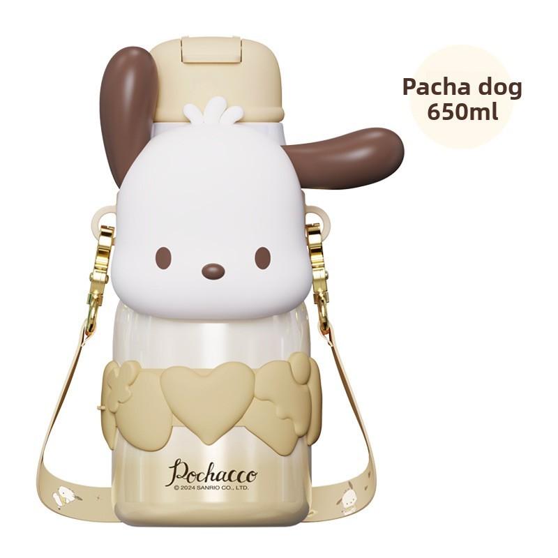 Ultraman Childrens Insulated Water Bottle With Straw Large Capacity For School Use