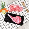 Интерактивная игрушка для собак Пищалка Прочная набитая жевательная игрушка для маленьких и средних собак Реалистичный дизайн в форме стейка