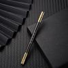 Латунный золотой обруч, гелевая ручка, офисный бизнес-подарок, ручка для подписи, канцелярские принадлежности