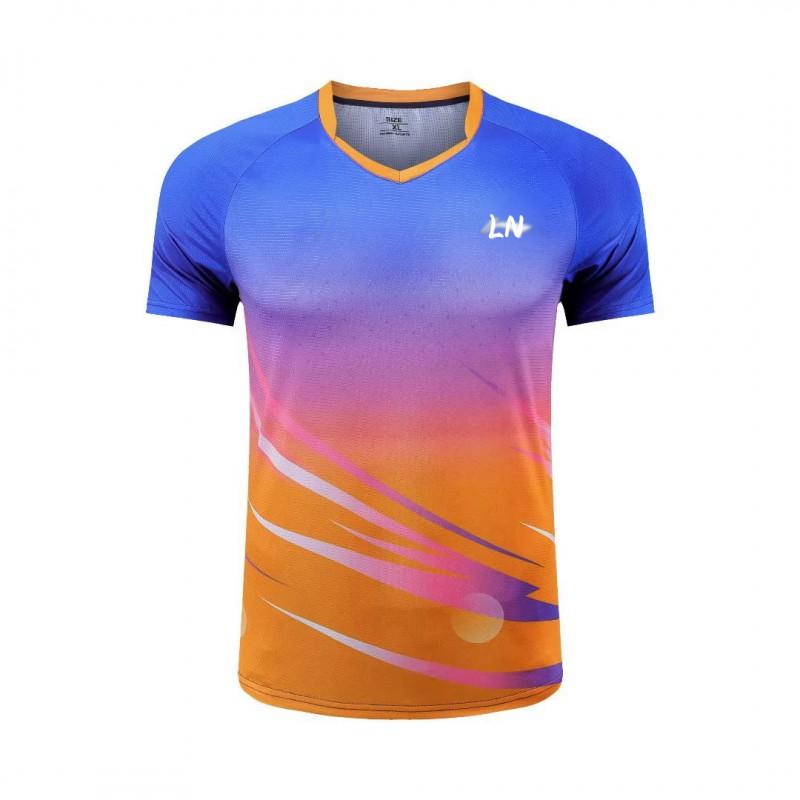 Unisex Badminton Shirt Quick Dry Sport T-Shirt Training Top Men Women Lightweight Athletic Wear