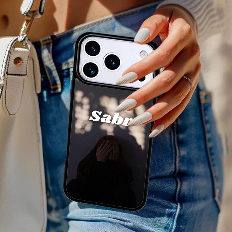 Чехол для телефона Sabr Patience Для iPhone 17 Air 14 15 13 12 Max Чехол Для Apple 16e 11 Pro Max Plus Coque
