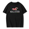 Новая футболка Hollister Эстетическая одежда Летние топы Fruit of the Loom Мужская футболка Футболка европейского размера Мужская футболка унисекс