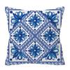Blue White Porcelain Print Cushions Case Bohemian Style Mandala Geometry Pillows Case Modern Fashion Sofa Chairs Throw Pillows