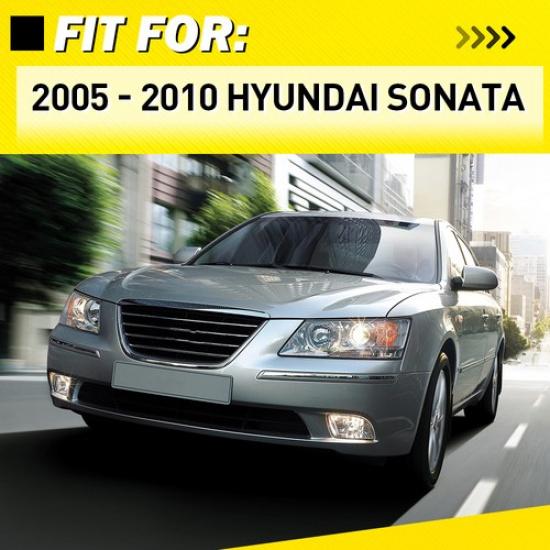 4X For Hyundai 2005-2010 Sonata Exterior Door Handle Front Rear Driver Passenger