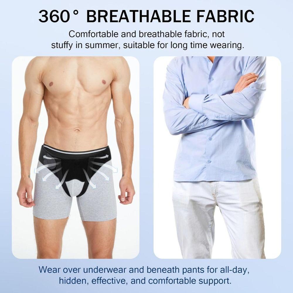 Удобная поддержка паховой грыжи, дышащий бандаж для грыжи, пупочная поддержка, бедренная часть