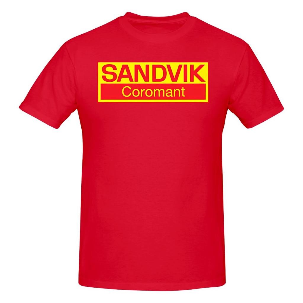 Футболка Sandvik в расслабленном стиле, повседневная и свободная, с печатью высокой четкости