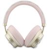 Guess Bluetooth ENC 4G Gold Script Metal Pink Over-Ear Headphones