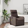 VidaXL Reclining Massage Armchair, Chair with Footrest, Seat with Backrest and Armrests Living Room, Modern, 374192