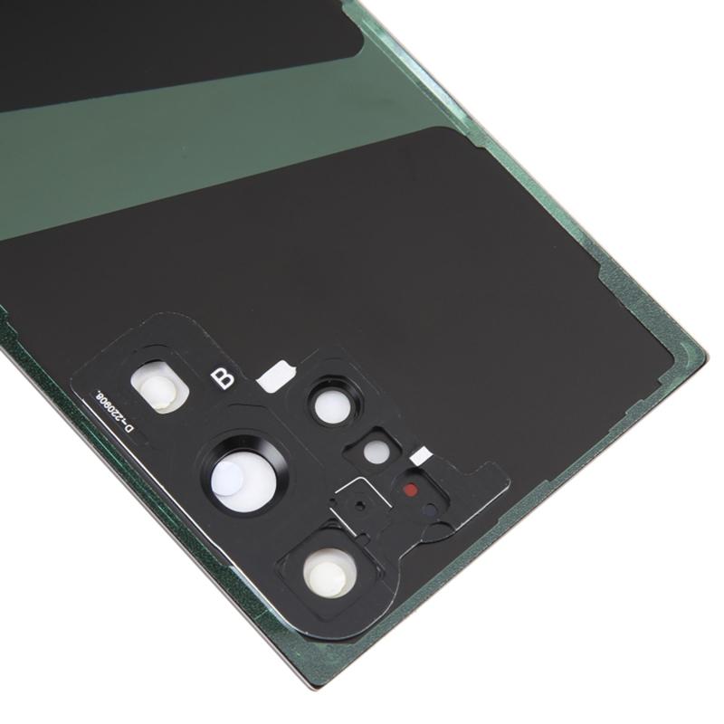 Для Samsung Galaxy S23 Ultra S918 Корпус аккумулятора с клейкой наклейкой + Крышка объектива камеры