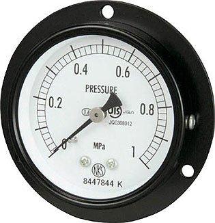 Nagano Instrument Normal Pressure Gauge D Frame Embedded Type Minimum Scale 60 0.010 AA15-221-0.4MP