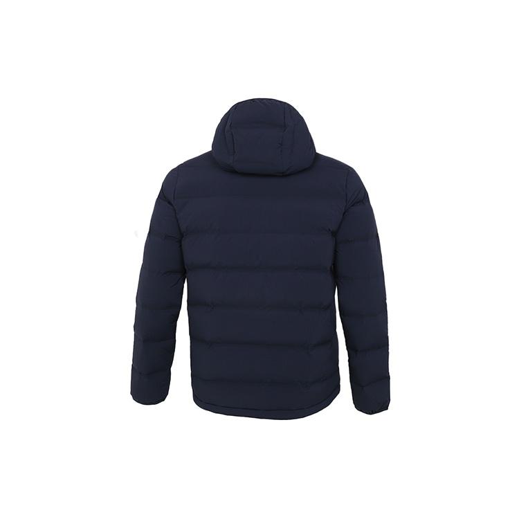 adidas Helionic S H J Уличная спортивная пуховая куртка с капюшоном Темно-синяя Мужская FT2519