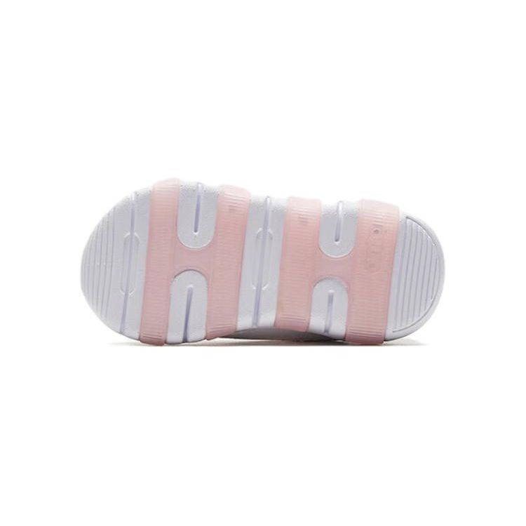 Anta Детские удобные износостойкие кроссовки Butterfly Wing с низким верхом, устойчивые к ударам, детские туфли белого и розового цвета 322330003-1