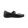 Pansy 4067 Office Shoes, Lightweight, Comfortable Stretch Design, Strap, 24.5cm, Black