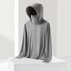 Summer ice silk sunscreen clothing men's and women's light and breathable fishing clothing UPF10 + UV protection jacket LOGO