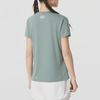 Under Armour Модная Удобная Дышащая Футболка с Коротким Рукавом Женские топы Зеленый 1384231-348