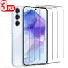 3 шт. Защитная пленка для экрана Samsung Galaxy A55 A35 5G A23 A12 A05 A05S A04 A04S A04E A14 A24 4G A34 A54 5G M14 M34 M15 M35 M55 Закаленное стекло HD Прозрачное