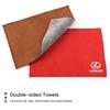 For Lexus RX ES LS IS250 IS300 GS350 CT200h ES300 GX460 LX570 RX500h Car Suede Cleaning Towel Wipe Drying Cloth Clean Tool