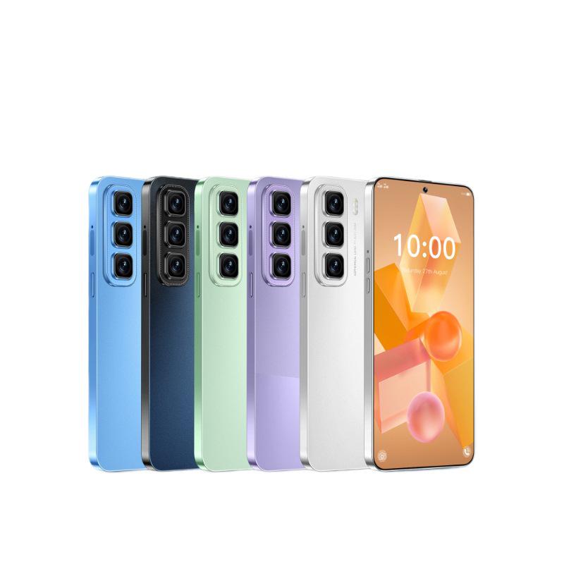 Мобильный телефон для внешней торговли Горячий 50 Pro, 16+1 ТБ, Android, Большой 7,3-дюймовый экран, Горячая распродажа за рубежом.