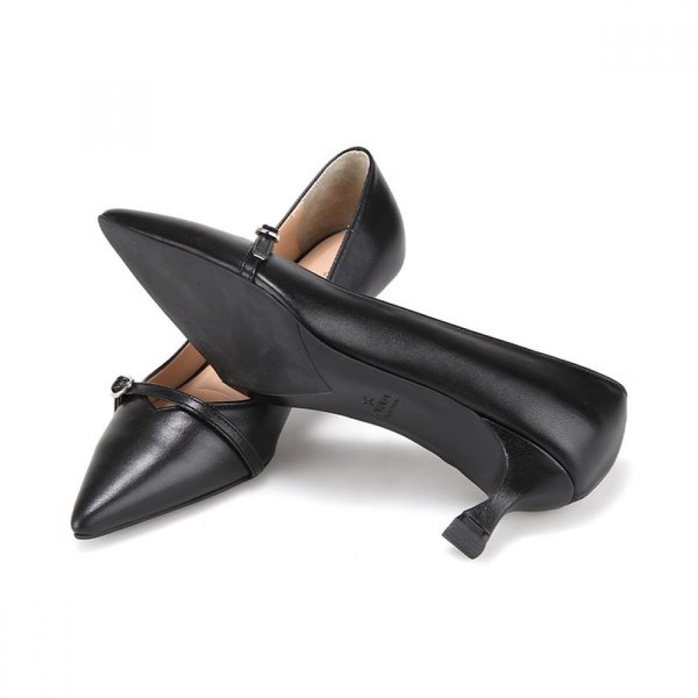 Barbara Basic Stiletto Pumps Goat Leather 5cm 2 Colors Bbj250