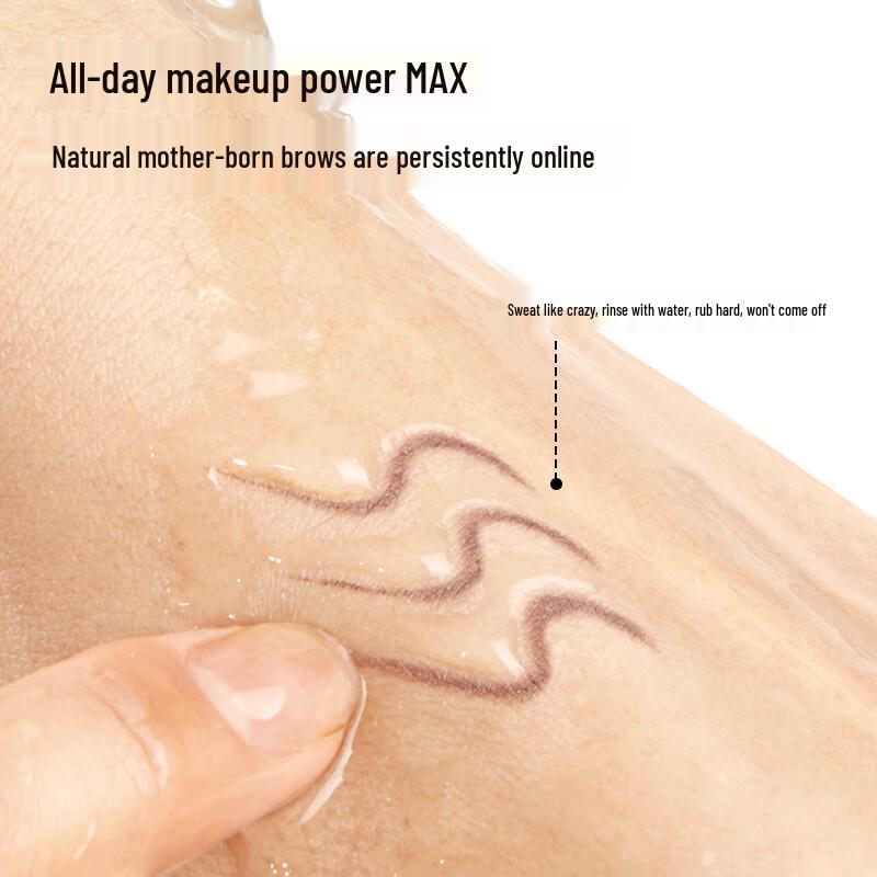 MINISO Маленький золотой карандаш для бровей с лезвием