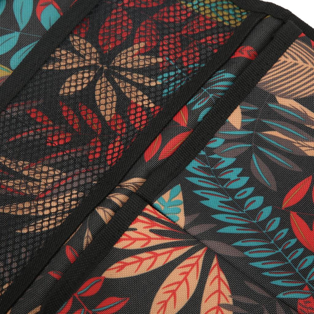 Садовый наколенник Сумка для инструментов Садовая скамейка Табуретки Боковая сумка для хранения Подвесной чехол с ручкой Карманы Красные листья