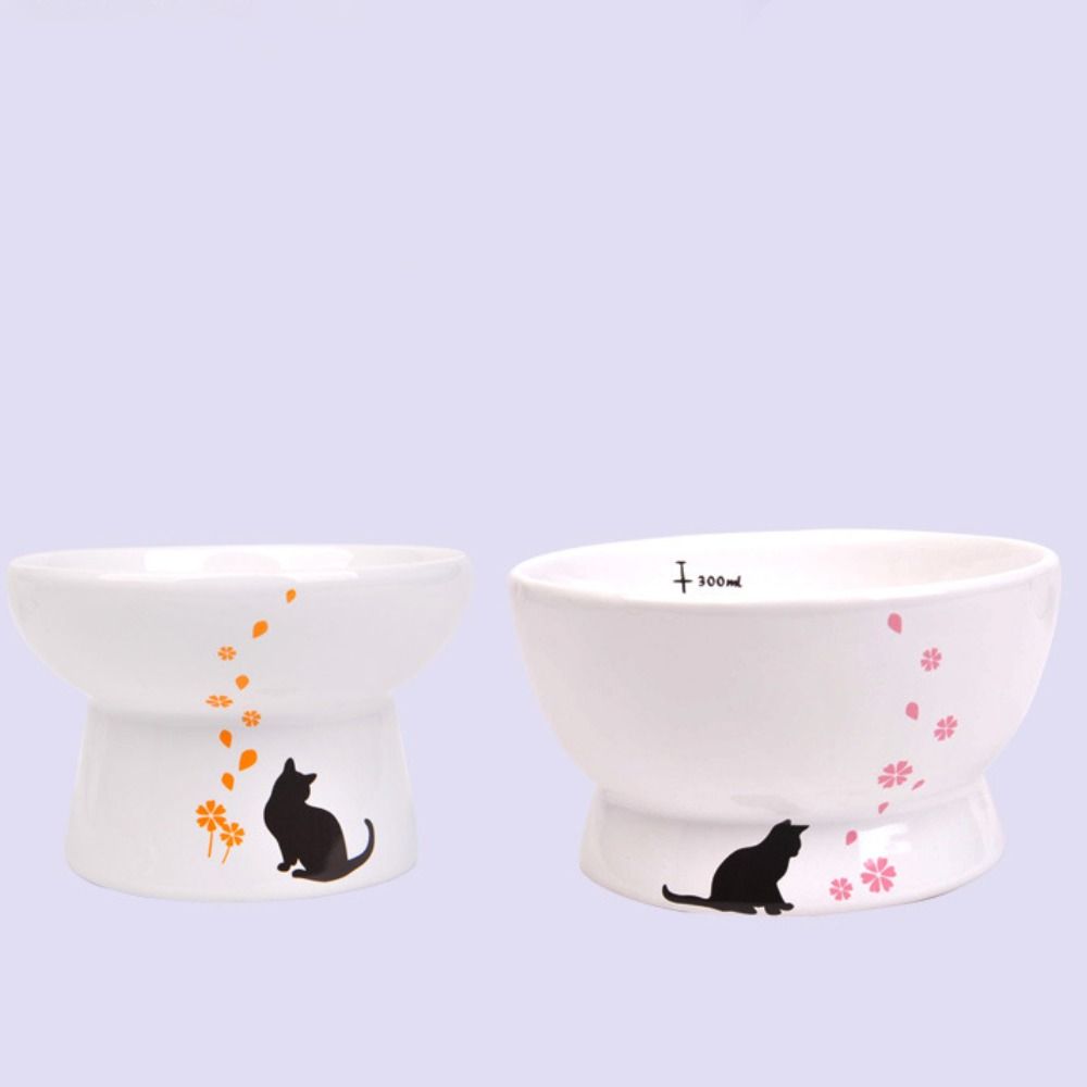 Креативная миска для домашних животных с высокой ножкой, милая кормушка для домашних животных, кормушка для собак, котят и щенков